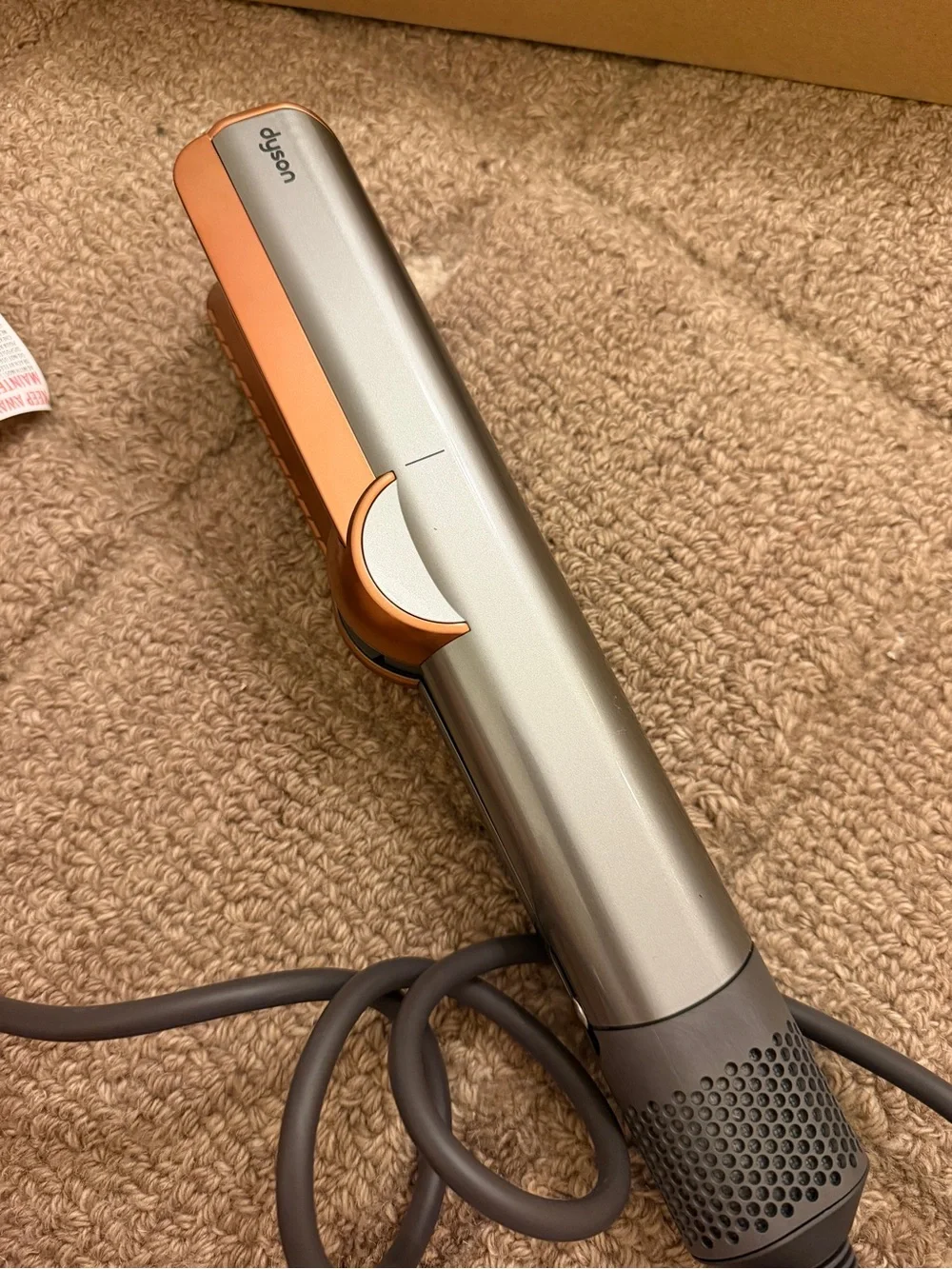 Dyson Corrale Straightener in Iron and Copper Accent